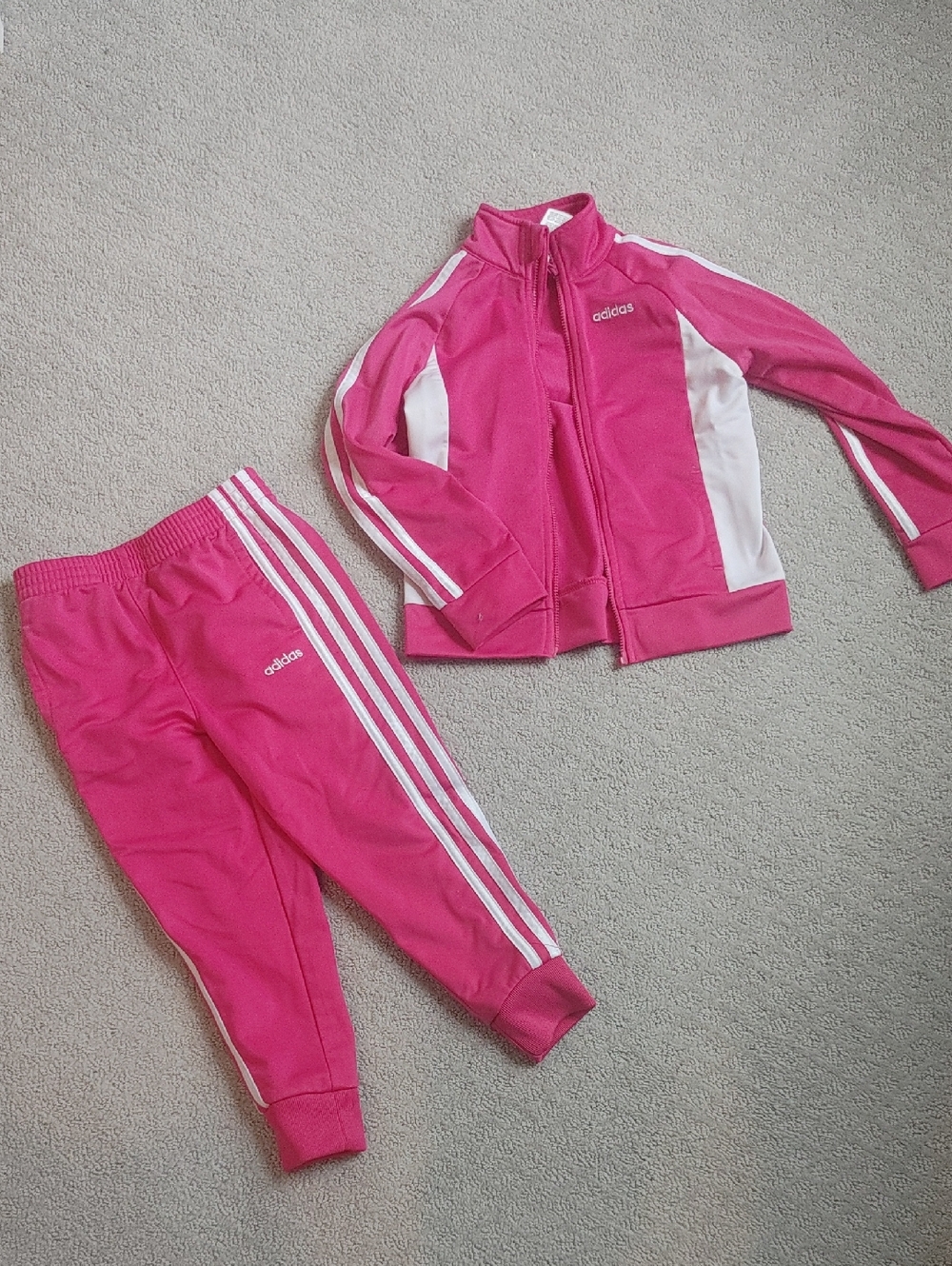 Adidas Hot Pink 4t Tracksuit